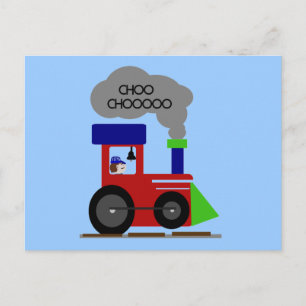 Choo Choo Train tshirts en cadeaus Briefkaart