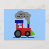 Choo Choo Train tshirts en cadeaus Briefkaart (Voorkant)