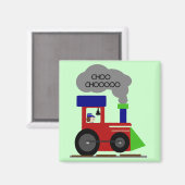 Choo Choo Train tshirts en cadeaus Magneet (Voorkant / Achterkant)