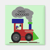 Choo Choo Train tshirts en cadeaus Magneet (Voorkant)