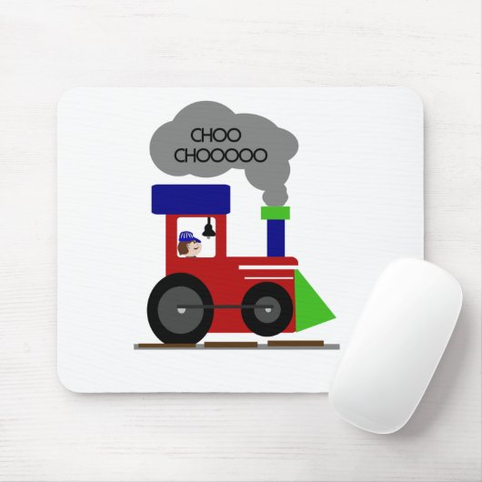 Choo Choo Train tshirts en cadeaus Muismat (Met muis)