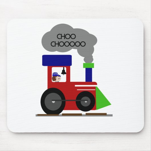 Choo Choo Train tshirts en cadeaus Muismat (Voorkant)