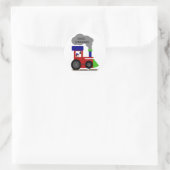 Choo Choo Train tshirts en cadeaus Ronde Sticker (Tas)