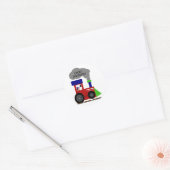 Choo Choo Train tshirts en cadeaus Ronde Sticker (Envelop)