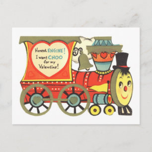 Choo Choo Train Valentijn Feestdagenkaart