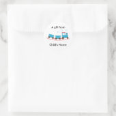 Choo Choo Train Verjaardag Goodie Bag Labels (Tas)