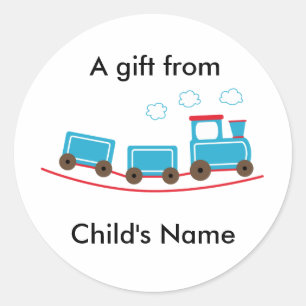 Choo Choo Train Verjaardag Goodie Bag Labels