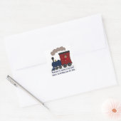 Choo Choo Train Verjaardag Stickers (Envelop)