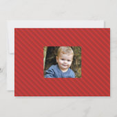 Choo choo traint blauwe rode kinderverjaardag kaart (Achterkant)