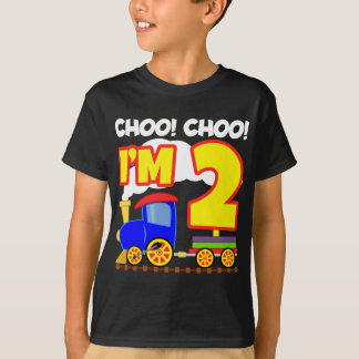 Choo Choo Trein 2e Verjaardag - Choo Choo Ik ben 2 T-shirt