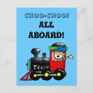 choo choo trein 3rd party kaart