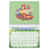 Choo Choo Trein Motoren Kinderen Kalender (Mar 2027)