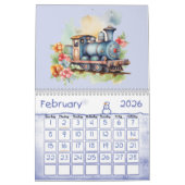 Choo Choo Trein Motoren Kinderen Kalender (Feb 2026)