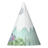 Choo Choo Trein Spoorweg Thema Party Pet Feesthoedjes (Achterkant)