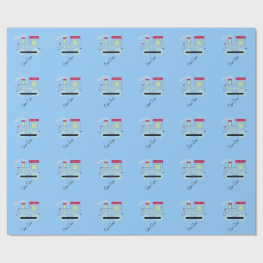 Choo Choo-treinen Cadeaupapier (Vlak)