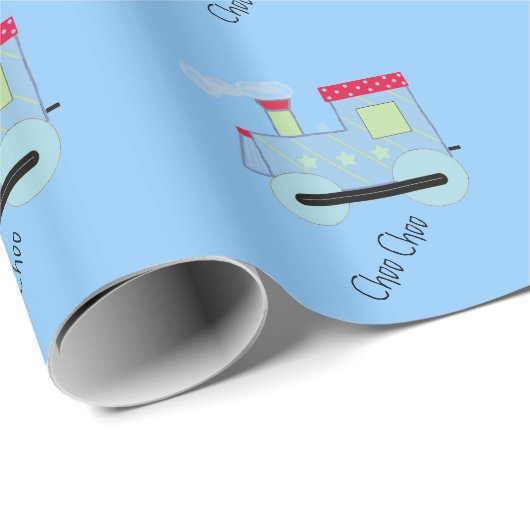 Choo Choo-treinen Cadeaupapier (Rol Hoek)