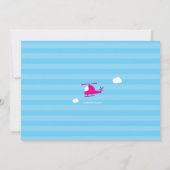 Choo Choo Wat is de nieuwe zwangerschap aankondigi Aankondiging (Achterkant)