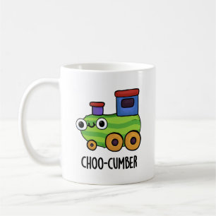 Choo-cumber Funny Cucumber Pun Koffiemok