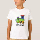 Choo-cumber Funny Cucumber Pun T-shirt (Voorkant)