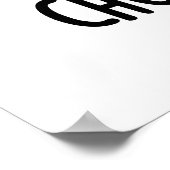 Choo-cumber Funny Veggie Cucumber Pun Poster (Hoek)