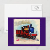 choo - trein briefkaart (Voorkant / Achterkant)