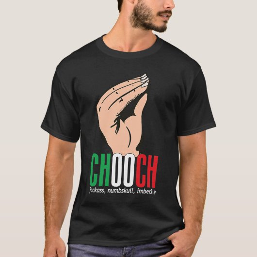 Chooch Italiaans - Amerikaans Italië Slang T-shirt (Voorkant)