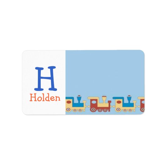 ChooChoo papieren etiket (Voorkant)