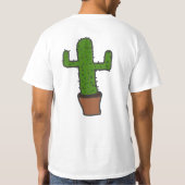 choopid, cactus achteraan t-shirt (Achterkant)