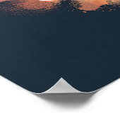 Choose Calm Mindfulness Vibrant Colors Poster (Hoek)