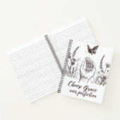 Choose Grace Over Perfection Notitieboek (Binnen)