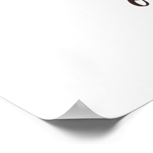 Choose Grace Over Perfection Poster (Hoek)