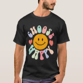 Choose Happy Motivational Insrational Sitive  T-shirt (Voorkant)