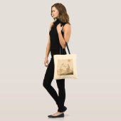 Choose Joy Botanical Tote Bag | Minimalist Boho Ca (Voorkant (model))
