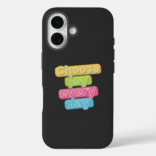 Choose Joy Everyday ! Case-Mate iPhone Case (Achterkant)