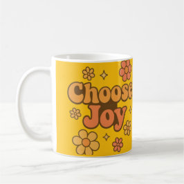 Choose Joy Minimalist Art - Positive Mindset Print Koffiemok