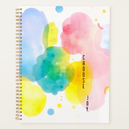 Choose Joy Monthly Planner (Voorkant)