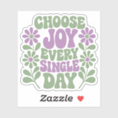 Choose Joy Sage Lavender Sticker (Vel)