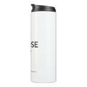 Choose Joy Tumbler Thermosbeker (Geroteerd rechts)