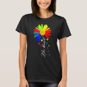 Choose Kindness Be Kind Autism Awareness Shirts Su (Voorkant)