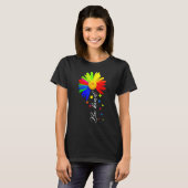 Choose Kindness Be Kind Autism Awareness Shirts Su (Voorkant volledig)