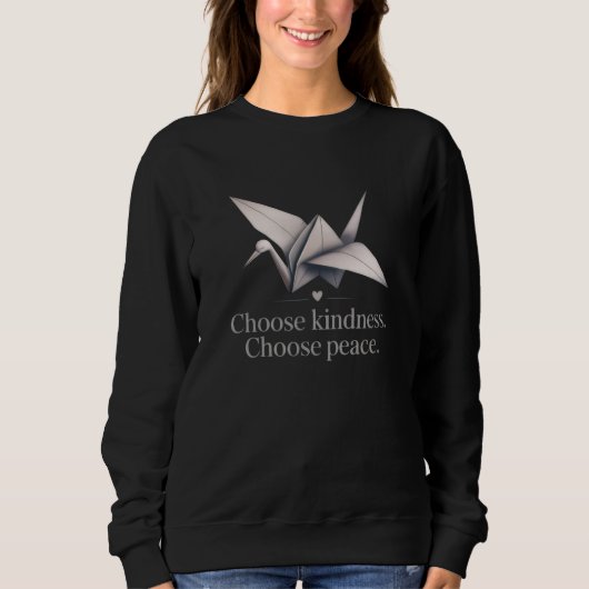 "Choose Kindness, Choose Peace" - Dove  T-Shirt (Voorkant)