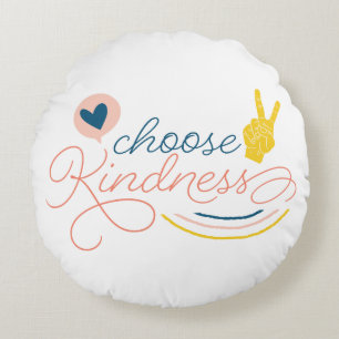Choose Kindness Rond Kussen