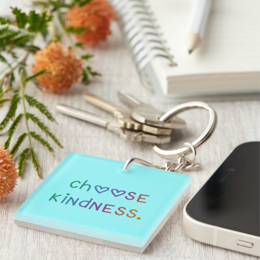 Choose Kindness Sleutelhanger (Voorkant Rechts)