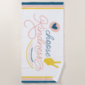 Choose Kindness Strandlaken (Voorkant)