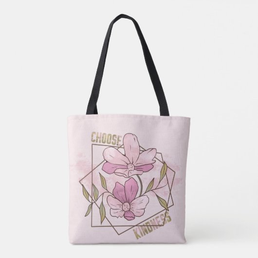 Choose Kindness Tote Bag (Achterkant)