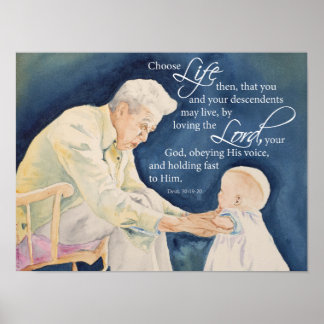 Choose Life Poster