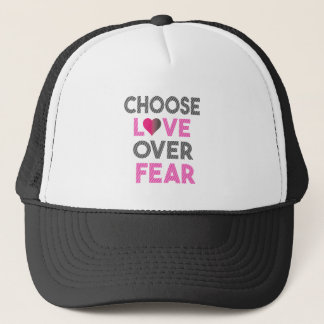 CHOOSE LOVE OVER FEAR TRUCKER PET