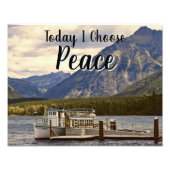 Choose Peace Photo Enlargement Foto Afdruk (Voorkant)
