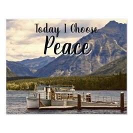 Choose Peace Photo Enlargement Foto Afdruk