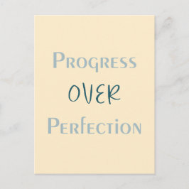 Choose Progress Every Time With Purposeful Message Briefkaart